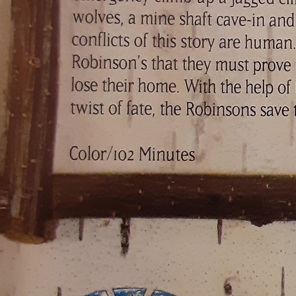 Mountain Family Robinson Part 3 VHS - Picture 7 of 8